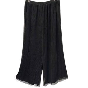 Cocktail Evening Pants Size Medium Vintage 80s Riazee Wide Leg